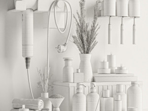 Bathroom accessories Modèle 3D