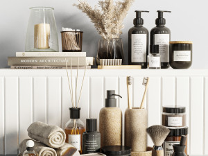 Bathroom accessories Model 3D