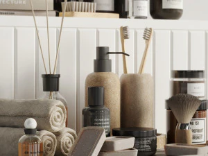 卫浴配件 3D 模型