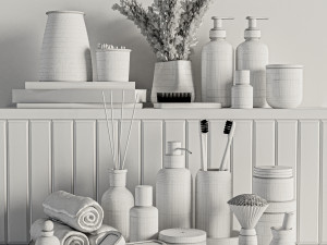 Bathroom accessories 3D Модель