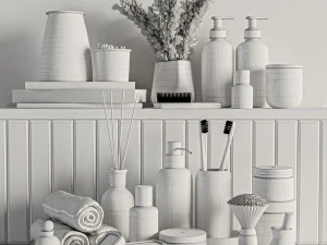 卫浴配件 3D 模型