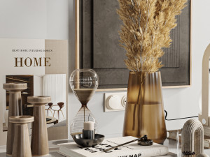 Decorative set Model 3D