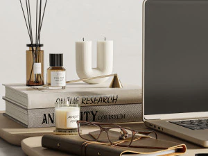 Dekoratives Set 3D Modell