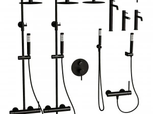 장식 세트 3D 모델