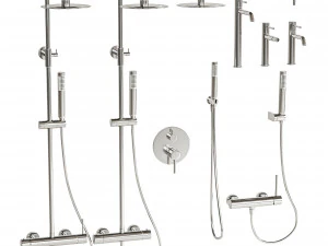 장식 세트 3D 모델