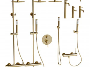 장식 세트 3D 모델