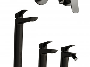 Bathroom Faucet Set Modelo 3D