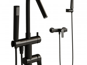 Bathroom Faucet Set Modelo 3D