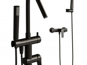 Bathroom Faucet Set 3D Model