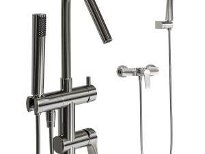 Bathroom Faucet Set Modelo 3D
