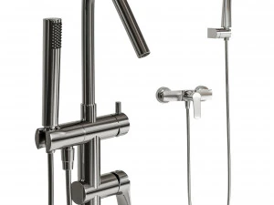 Bathroom Faucet Set 3D Model