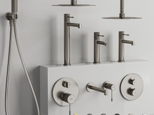 Bathroom Faucet Set Model 3D