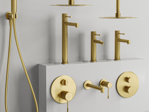 Bathroom Faucet Set 3D Model