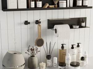 Bathroom accessories Model 3D