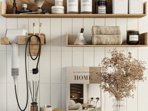 Bathroom accessories Modelo 3D