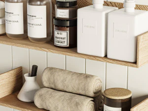 Accesorios de ba&ntilde;o Modelo 3D