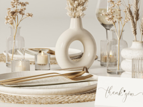 Tableware Model 3D