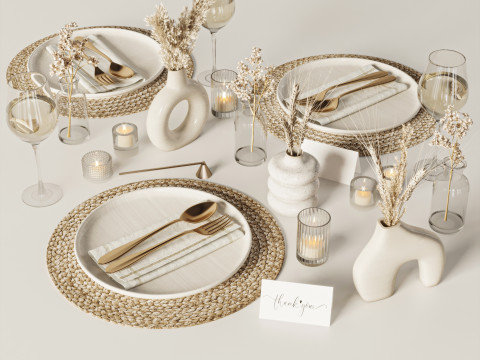 Tableware Model 3D