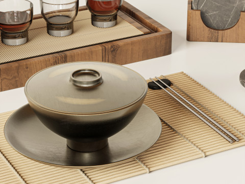 Tableware 3D मॉडल