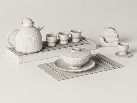 Tableware 3D मॉडल