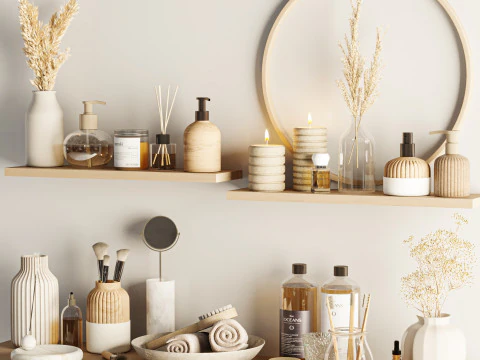 卫浴配件 3D 模型