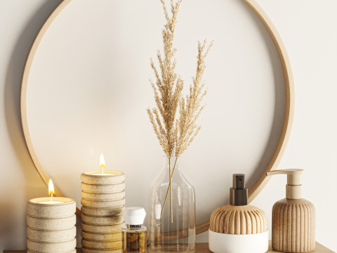 Bathroom accessories 3D Model