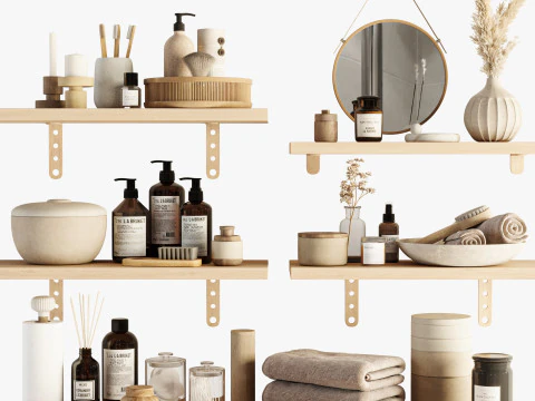 卫浴配件 3D 模型