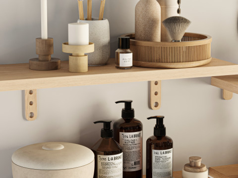 Bathroom accessories Modelo 3D