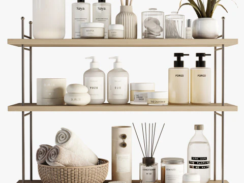 卫浴配件 3D 模型