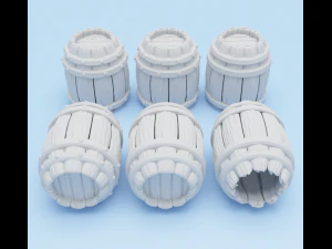 Barris medievais pacote para impressão 3D modelo de impressão 3D Modelo de Impressão 3D