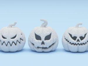 Pacote para impress&atilde;o em 3D de 5 ab&oacute;boras Modelo de Impressão 3D