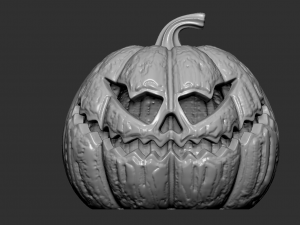 5 pumpkins 3d printable pack Model Cetak 3D
