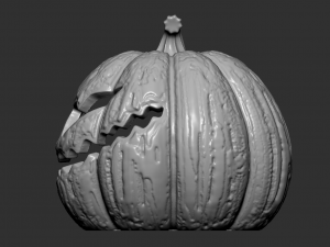 5 pumpkins 3d printable pack Model Cetak 3D