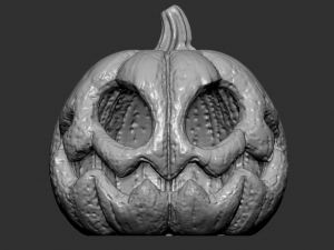 5 pumpkins 3d printable pack Model Cetak 3D