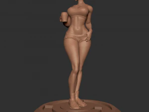 3D модель фигурки Tracer Overwatch 3D Принт Модель