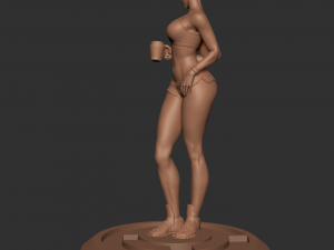 tracer overwatch figurine 3d print model Modèles 3D en vedette