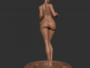 tracer overwatch figurine 3d print model Modèles 3D en vedette