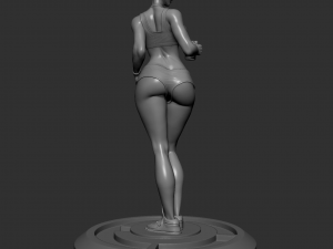 tracer overwatch figurine 3d print model Modèles 3D en vedette