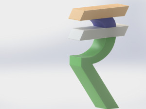 rupee logo monetary symbol 3D Model