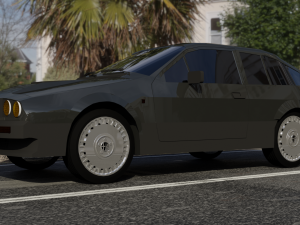 alfa romeo gtv 6 3D Model