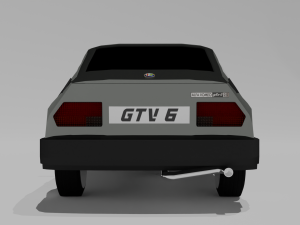 alfa romeo gtv 6 3D Модель