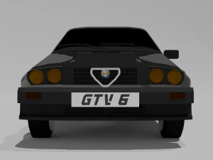 alfa romeo gtv 6 3D Model