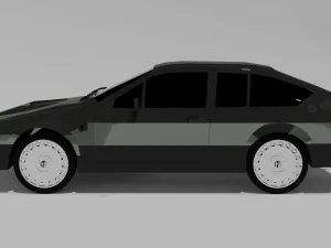 alfa romeo gtv 6 3D Model