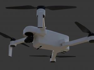 drone - hubsan zino 3D Model