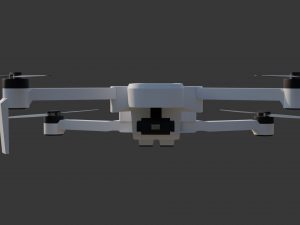 drone - hubsan zino 3D Model