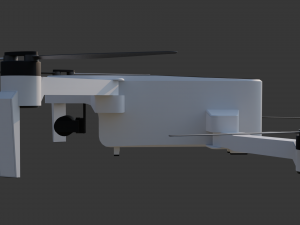 drone - hubsan zino 3D Model