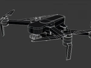 drone - hubsan zino 3D Model