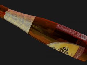 beer bottle - leffe Modelo 3D