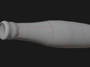 beer bottle - leffe 3D Model