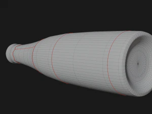 beer bottle - leffe 3D Model
